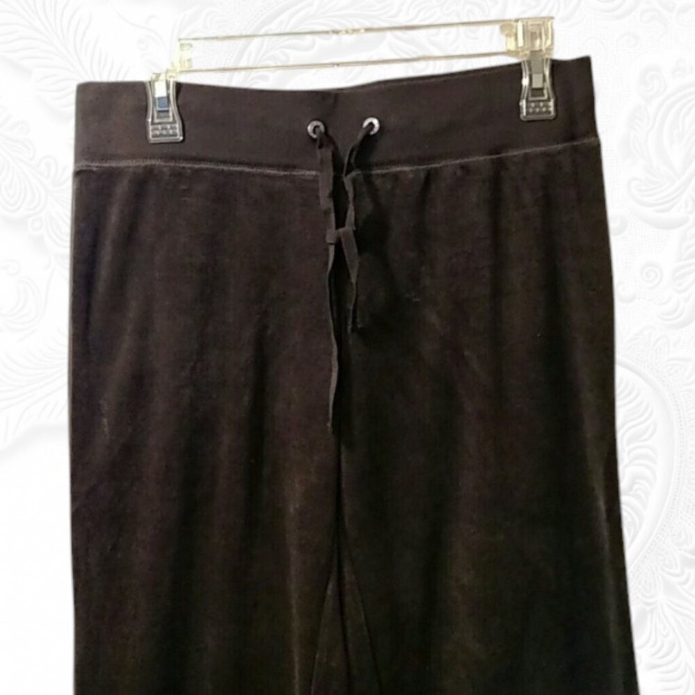 NY&Co. Brown Velour Yoga Pants (S)